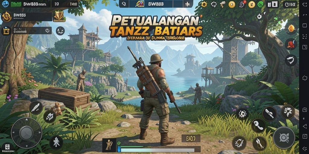 Gameplay BW888 yang menakjubkan dalam dunia terbuka.