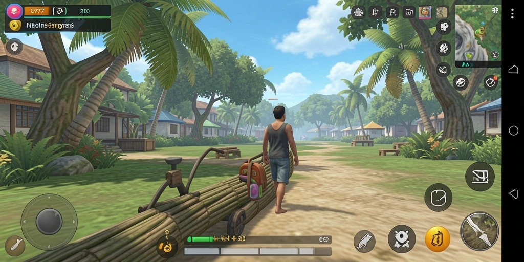 Tangkapan layar utama CV777 menampilkan gameplay yang mengasyikkan dan penuh warna.