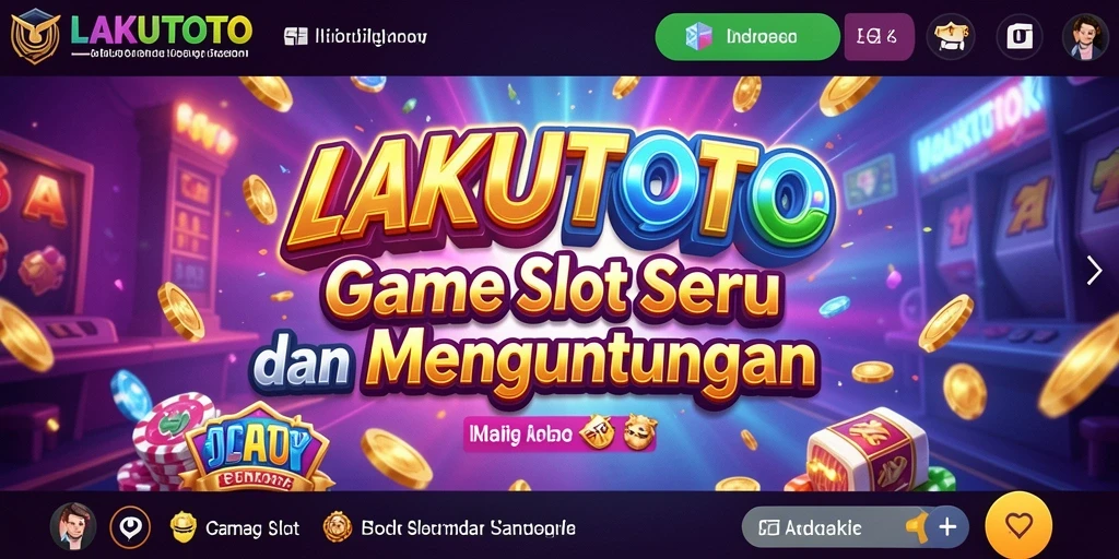 Tampilan menarik gameplay Slot LAKUTOTO dengan animasi yang memukau.