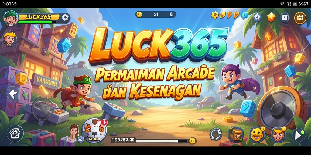 Tampilan gameplay seru dari LUCK365 dengan aksi arcade yang mendebarkan.
