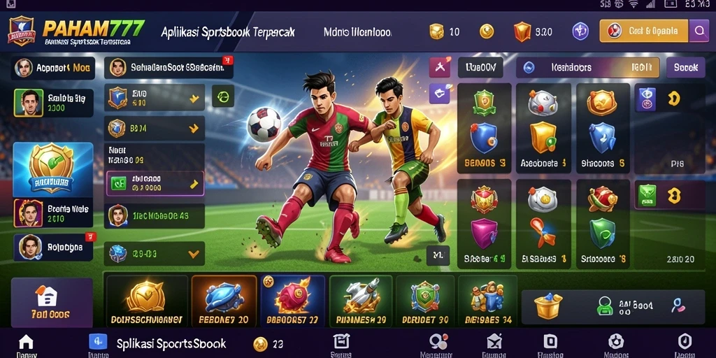 Tangkapan layar gameplay PAHAM777 menunjukkan antarmuka taruhan yang menarik.