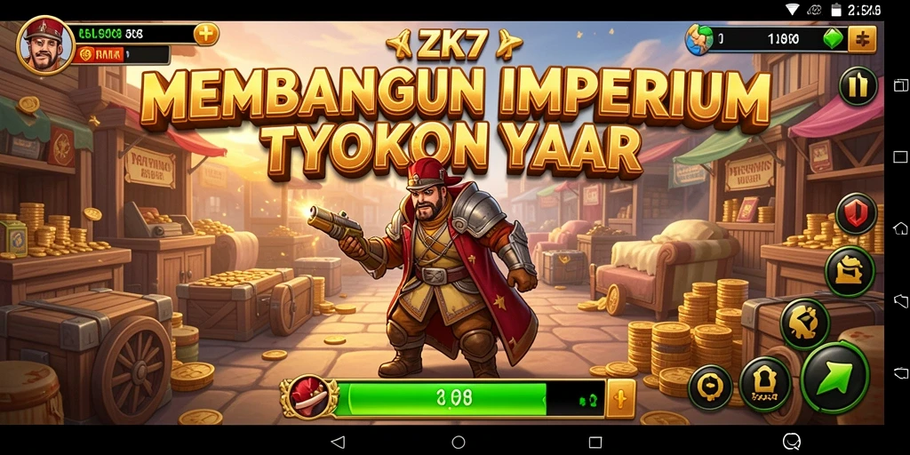 Gameplay Tycoon yang menarik dan penuh strategi di ZK7.
